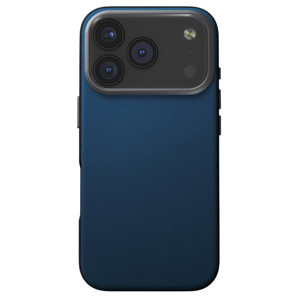Θήκη για Apple iPhone 17 Pro, UNIQ, Lyden Leatherette, Μαύρο Μπλε