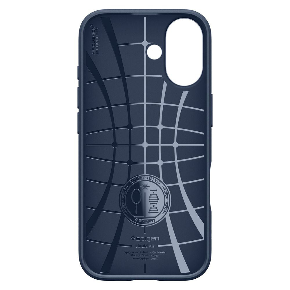 Case for Apple iPhone 17, Spigen, Liquid Air, Navy Blue