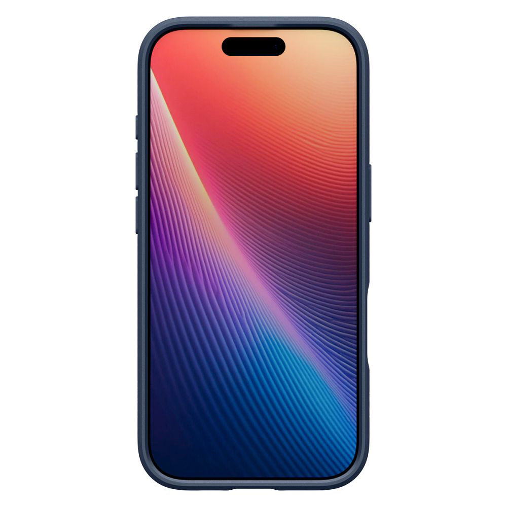 Case for Apple iPhone 17, Spigen, Liquid Air, Navy Blue