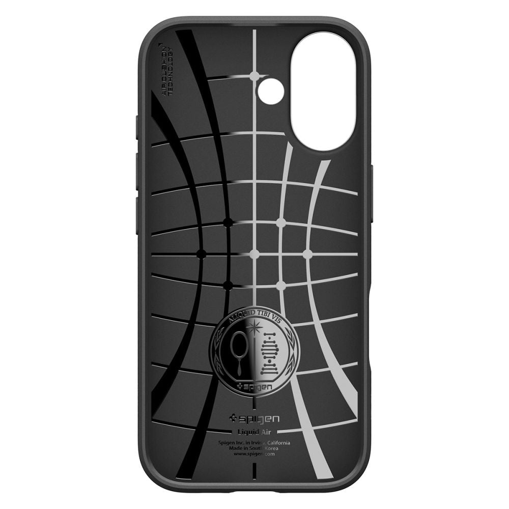 Case for Apple iPhone 17, Spigen, Liquid Air, Matte Black
