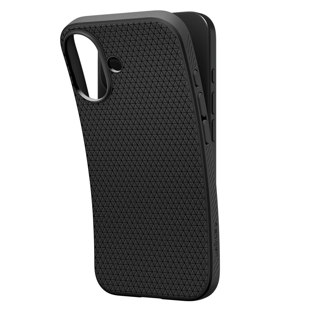 Case for Apple iPhone 17, Spigen, Liquid Air, Matte Black