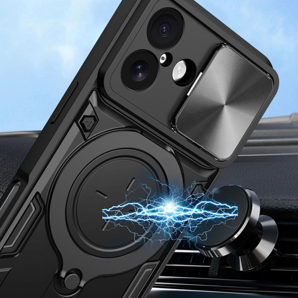 Θήκη για Apple iPhone 17, Techsuit, CamGuard Pro, Κόκκινη
