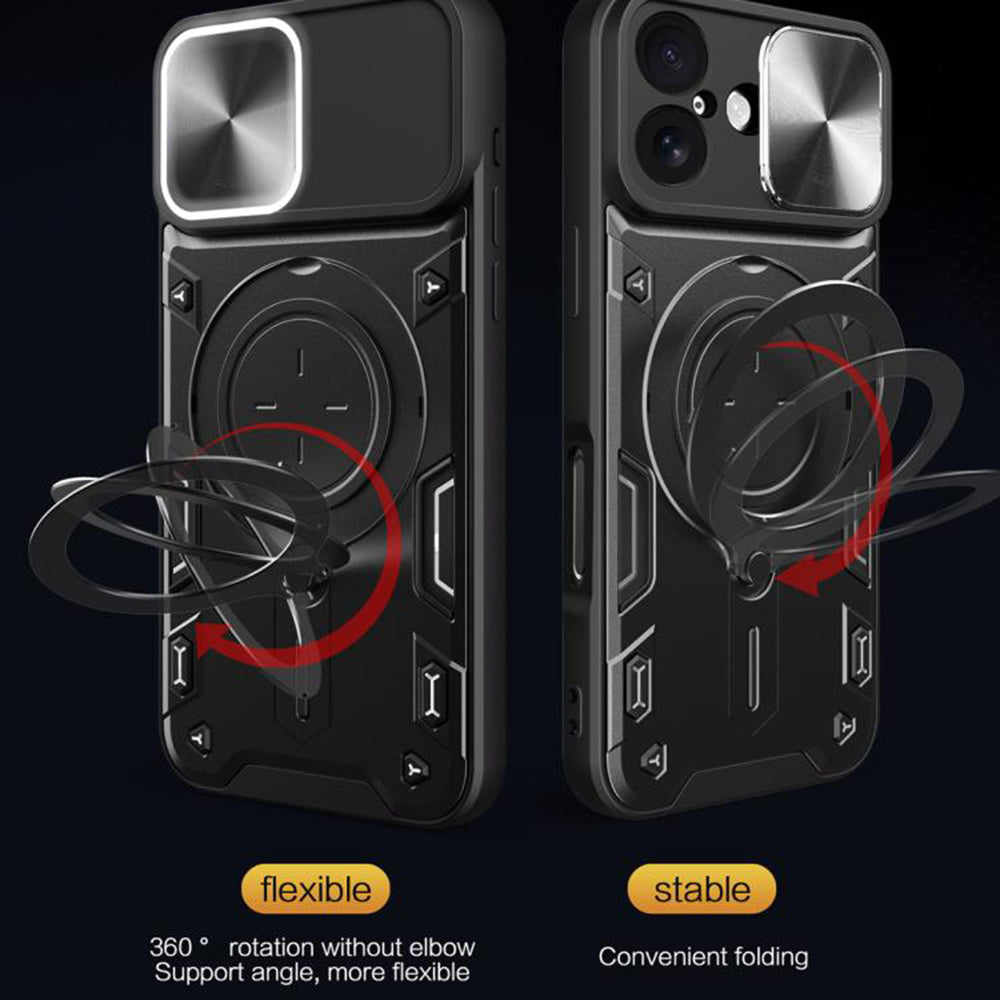 Θήκη για Apple iPhone 17, Techsuit, CamGuard Pro, Κόκκινη