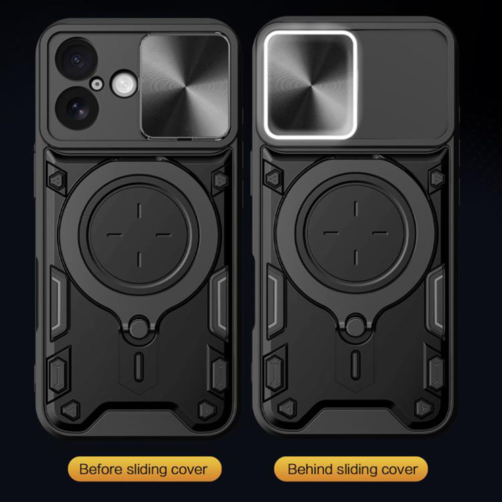 Θήκη για Apple iPhone 17, Techsuit, CamGuard Pro, Κόκκινη