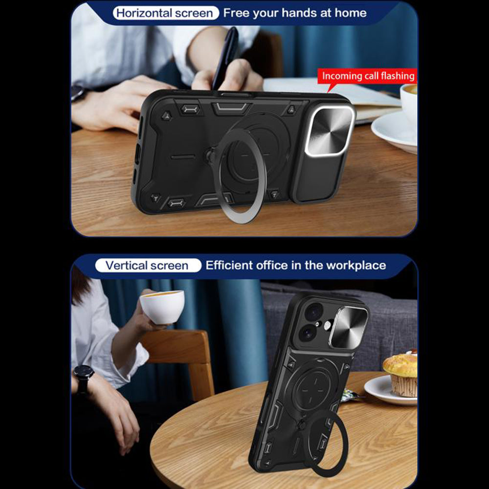 Θήκη για Apple iPhone 17, Techsuit, CamGuard Pro, Κόκκινη