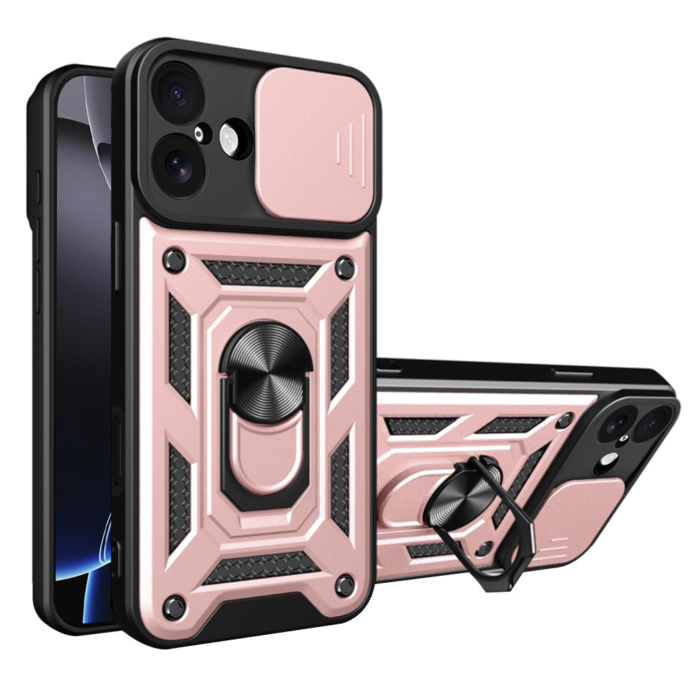 Θήκη για Apple iPhone 17, Techsuit, CamShield, Ροζ