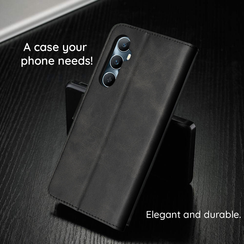 Θήκη για Apple iPhone 17, Techsuit, Diary Book, Μαύρη