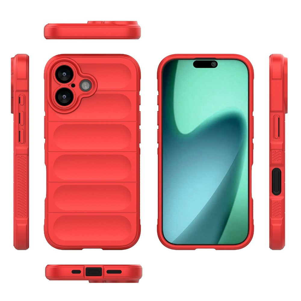 Θήκη για Apple iPhone 17, Techsuit, Magic Shield, Κόκκινη