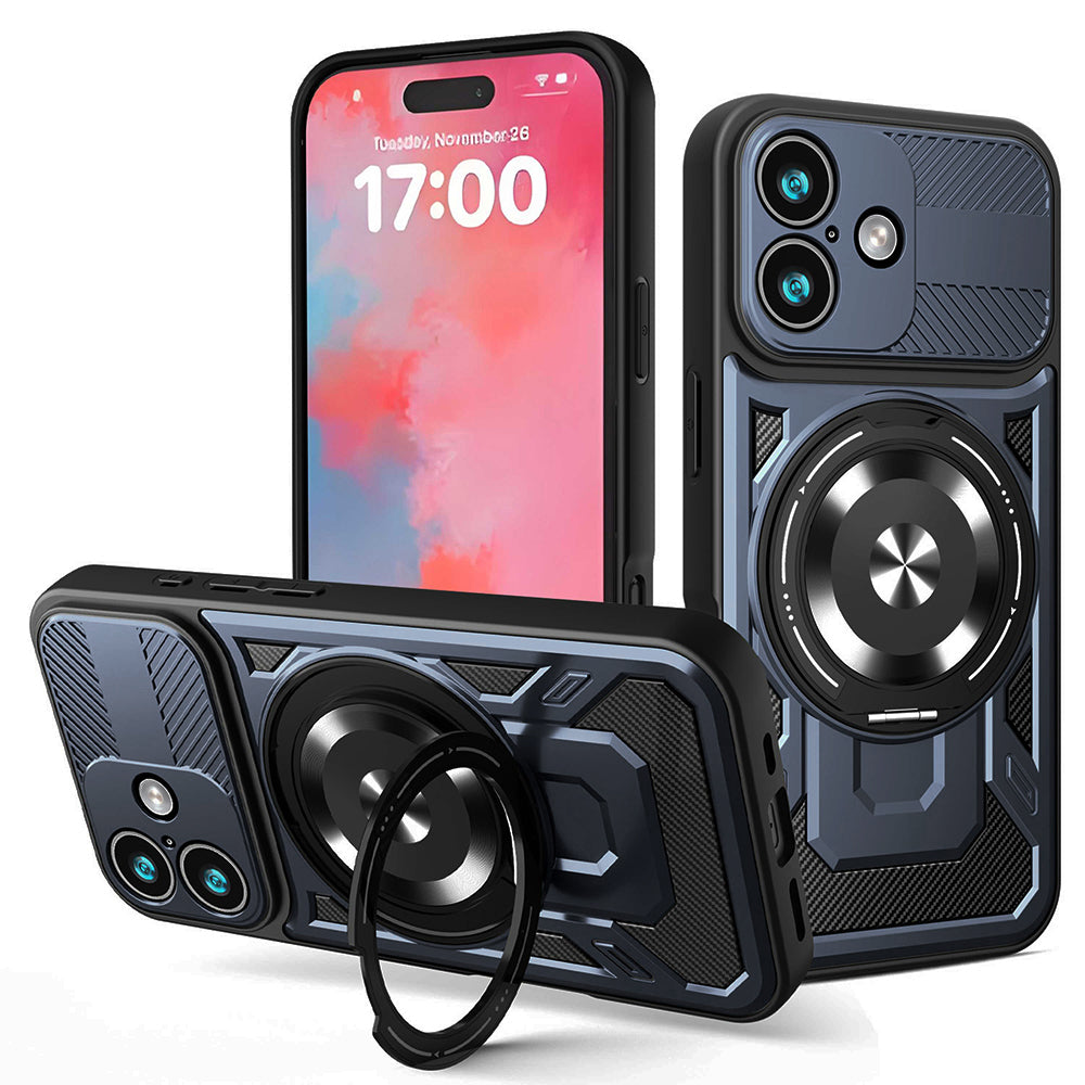 Θήκη για Apple iPhone 17, Techsuit, RuggedCam, Μπλε