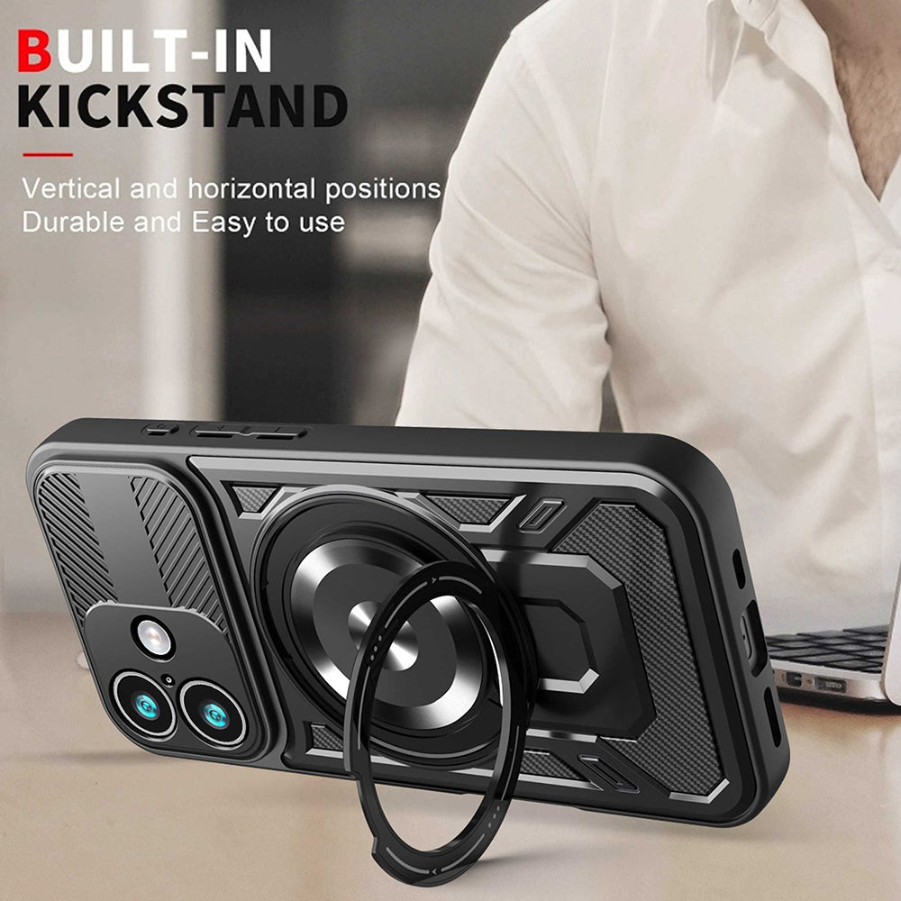 Θήκη για Apple iPhone 17, Techsuit, RuggedCam, Μπλε