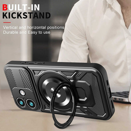Θήκη για Apple iPhone 17, Techsuit, RuggedCam, Μπλε