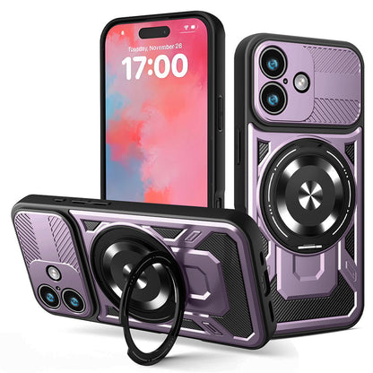 Θήκη για Apple iPhone 17, Techsuit, RuggedCam, Μωβ