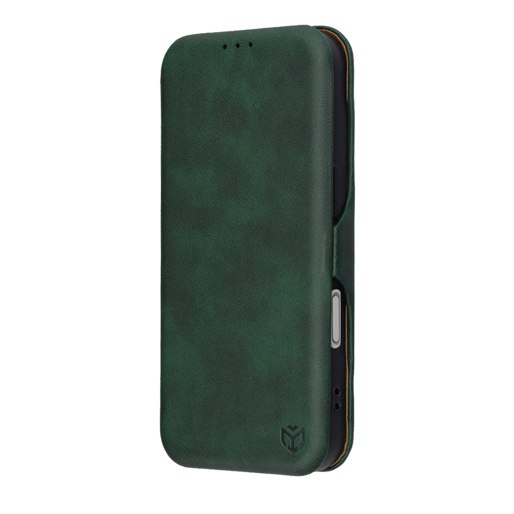 Θήκη για Apple iPhone 17, Techsuit, Safe Wallet Plus, Πράσινη