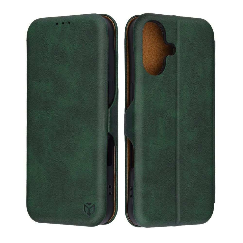 Θήκη για Apple iPhone 17, Techsuit, Safe Wallet Plus, Πράσινη