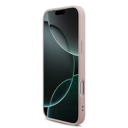 Θήκη για Apple iPhone 18 Pro / 17 Pro, Guess, 4G Big Logo, Ροζ