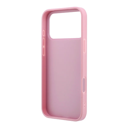 Θήκη για Apple iPhone 18 Pro / 17 Pro, Guess, Fixed Glitter Big 4G, Ροζ