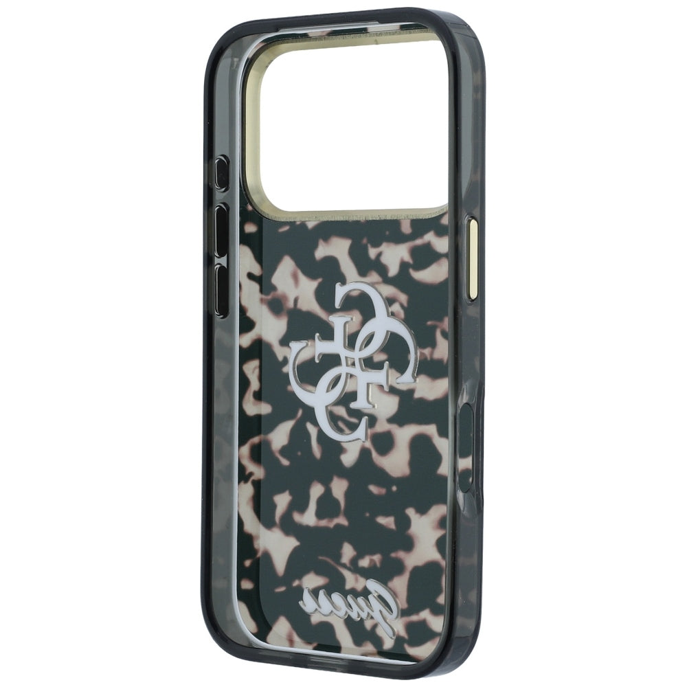 Θήκη για Apple iPhone 18 Pro / 17 Pro, Guess, IML 4G Metal Script, Καφέ