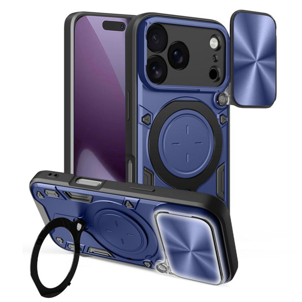 Θήκη για Apple iPhone 18 Pro / 17 Pro, Techsuit, CamGuard Pro, Μπλε