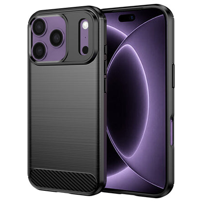 Θήκη για Apple iPhone 18 Pro / 17 Pro, Techsuit, Carbon, Μαύρο