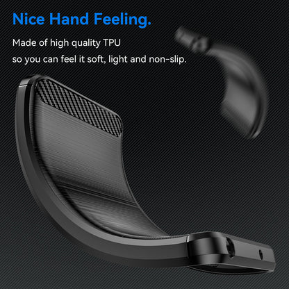 Θήκη για Apple iPhone 18 Pro / 17 Pro, Techsuit, Carbon, Μαύρο