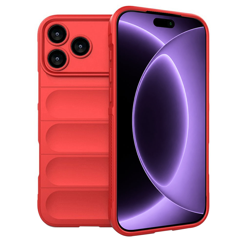Θήκη για Apple iPhone 18 Pro / 17 Pro, Techsuit, Magic Shield, Κόκκινο