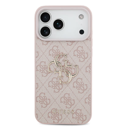 Θήκη για Apple iPhone 18 Pro Max / 17 Pro Max, Guess, 4G Big Logo, Ροζ