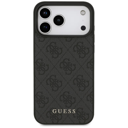Θήκη για Apple iPhone 18 Pro Max / 17 Pro Max, Guess, 4G Classic Logo, Μαύρο