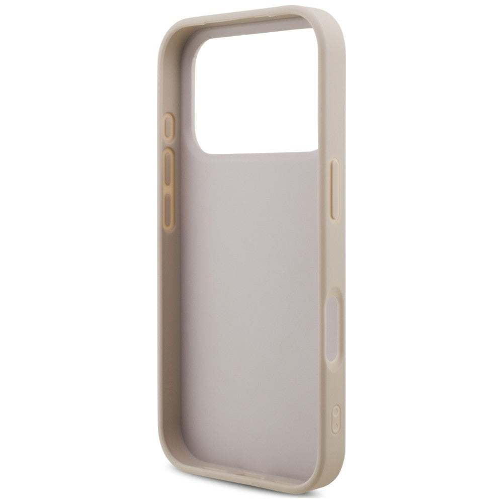 Case for Apple iPhone 18 Pro Max / 17 Pro Max, Guess, 4G Classic Logo with Strap, Pink