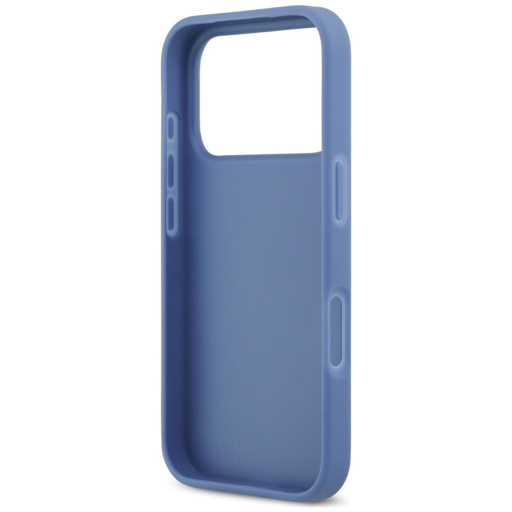Θήκη για Apple iPhone 18 Pro Max / 17 Pro Max, Guess, 4G Double Card Triangle, Μπλε