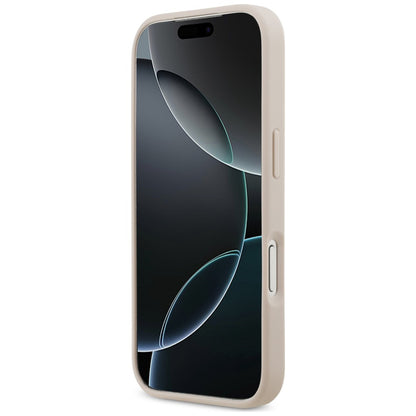 Θήκη για Apple iPhone 18 Pro Max / 17 Pro Max, Guess, 4G Double Card Triangle, Ροζ