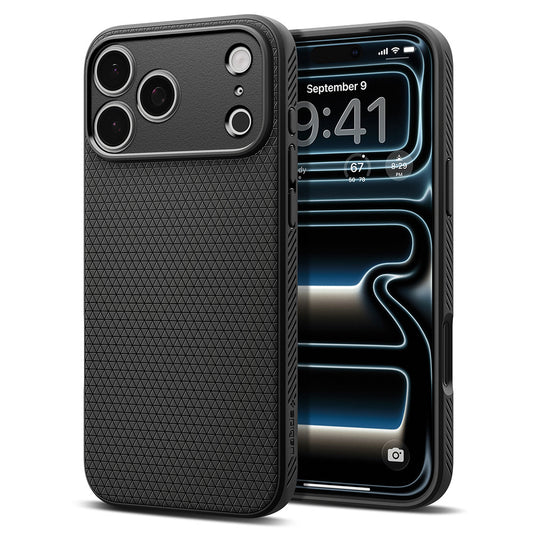 Θήκη για Apple iPhone 18 Pro Max / 17 Pro Max, Spigen, Liquid Air, Μαύρο Ματ ACS12111
