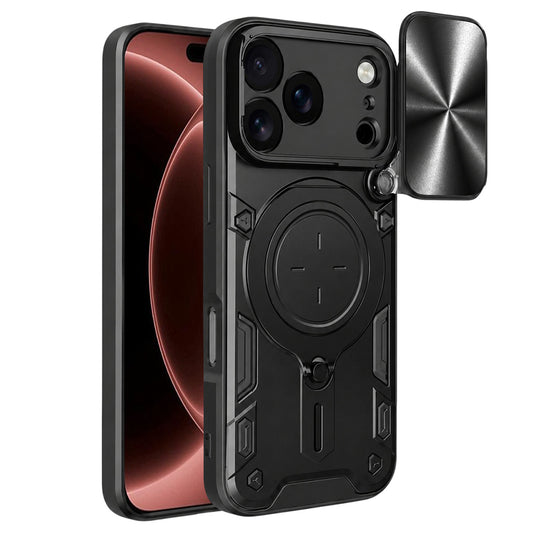 Θήκη για Apple iPhone 18 Pro Max / 17 Pro Max, Techsuit, CamGuard Pro, Μαύρο