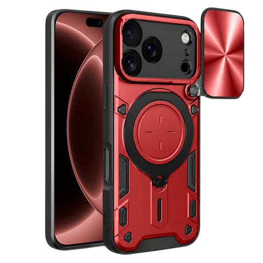 Θήκη για Apple iPhone 18 Pro Max / 17 Pro Max, Techsuit, CamGuard Pro, Κόκκινο
