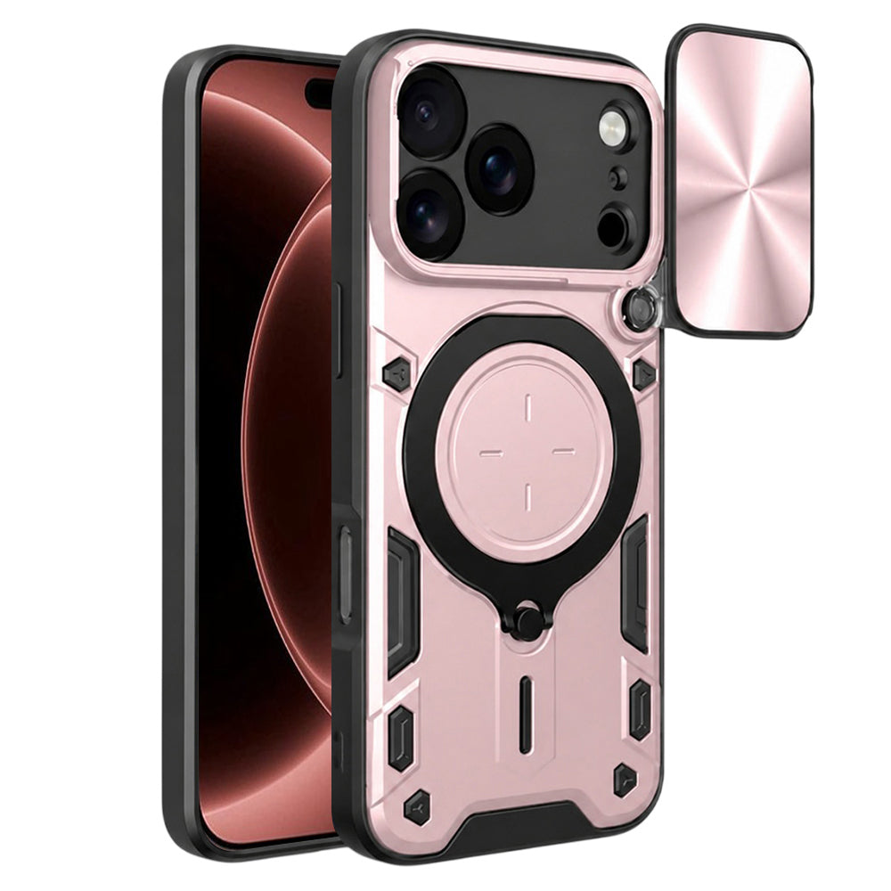 Θήκη για Apple iPhone 18 Pro Max / 17 Pro Max, Techsuit, CamGuard Pro, Ροζ Χρυσό