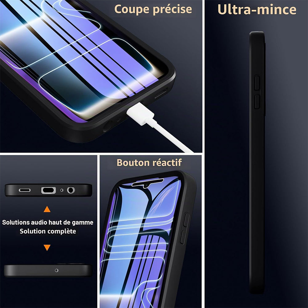 Θήκη για Apple iPhone 18 Pro Max / 17 Pro Max, Techsuit, ColorVerse 360, Μαύρο