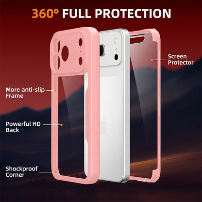 Θήκη για Apple iPhone 18 Pro Max / 17 Pro Max, Techsuit, ColorVerse 360, Ροζ