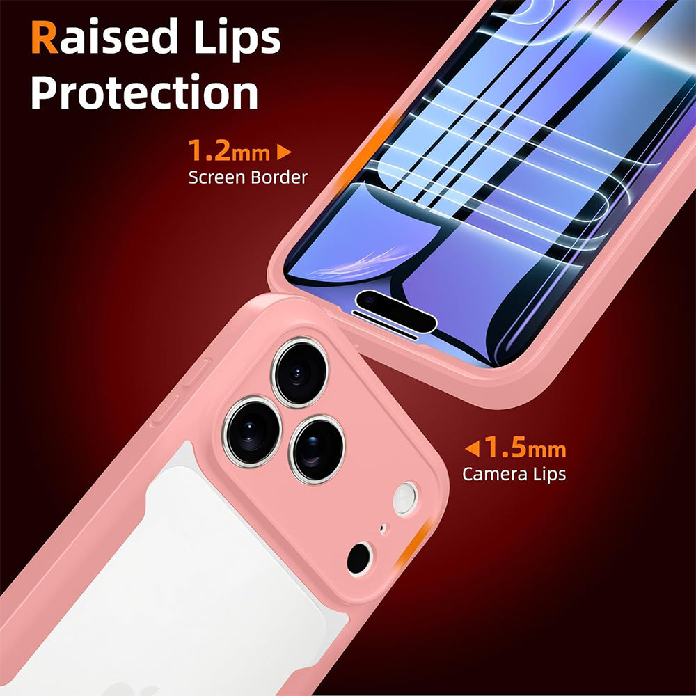 Θήκη για Apple iPhone 18 Pro Max / 17 Pro Max, Techsuit, ColorVerse 360, Ροζ