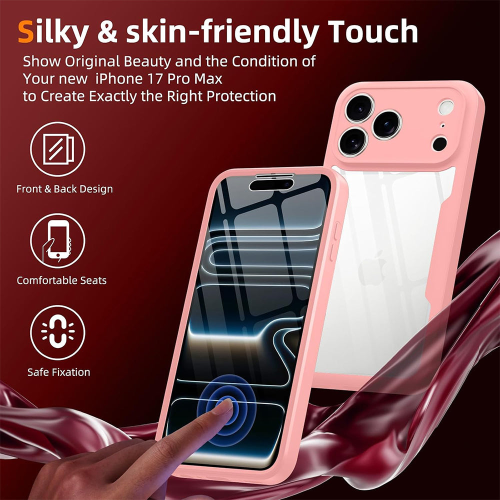 Θήκη για Apple iPhone 18 Pro Max / 17 Pro Max, Techsuit, ColorVerse 360, Ροζ