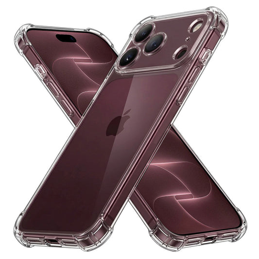 Θήκη για Apple iPhone 18 Pro Max / 17 Pro Max, Techsuit, Ανθεκτική σε Κρούσεις Διαφανής, Διαφάνεια