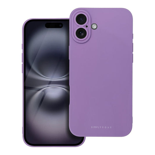 Θήκη για Apple iPhone 16 Plus, OEM, Roar Luna, Μωβ