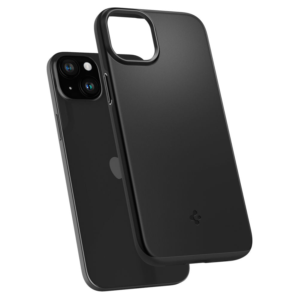 Θήκη για Apple iPhone 15, Spigen, Thin Fit, Μαύρη ACS06776