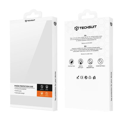 Case for Apple iPhone 17e / 16e, Techsuit, Carbon Shield Pro, Purple