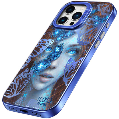 Case for Apple iPhone 17, LUXO So CooL, ArcadiA Butterfly Girl, Multicolor