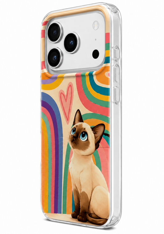 Θήκη για Apple iPhone 16 Pro Max, Perfect Case, Dreamora Kitty, Πολύχρωμο