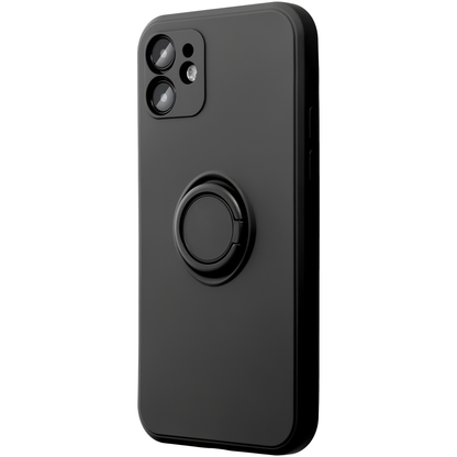 Θήκη για Apple iPhone 16 Pro Max, OEM, Silicone Ring, Μαύρη