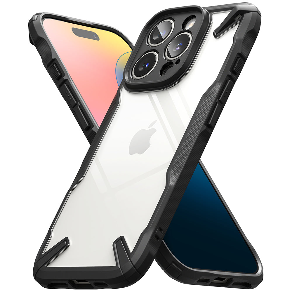 Θήκη για Apple iPhone 16 Pro, Ringke, Fusion X, Μαύρο 