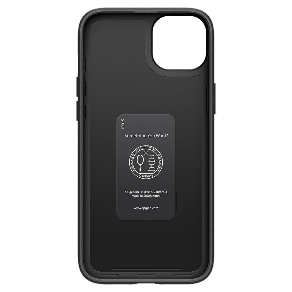 Θήκη για Apple iPhone 15, Spigen, Thin Fit, Μαύρη ACS06776