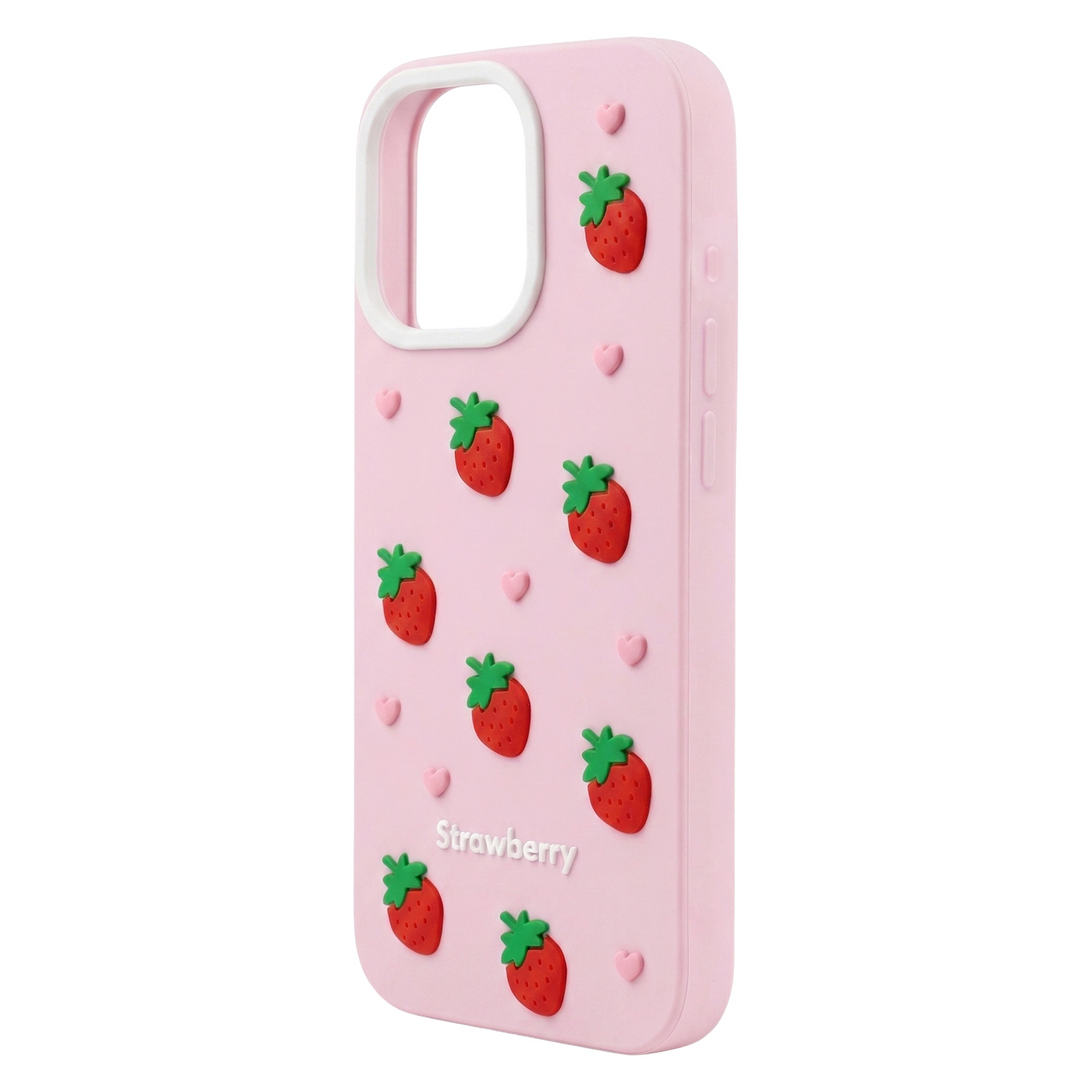 Θήκη για Apple iPhone 17 Pro, OEM, Φράουλα, Ροζ