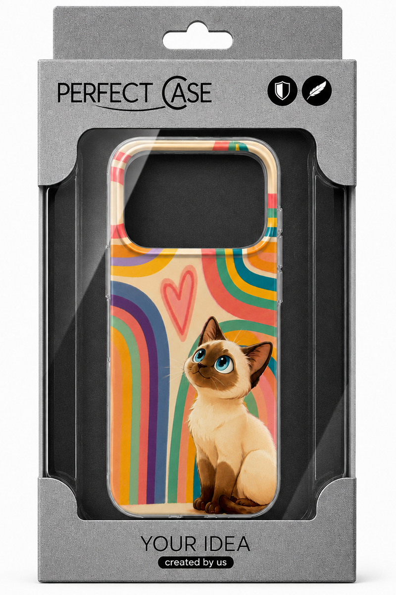 Θήκη για Apple iPhone 16 Pro Max, Perfect Case, Dreamora Kitty, Πολύχρωμο