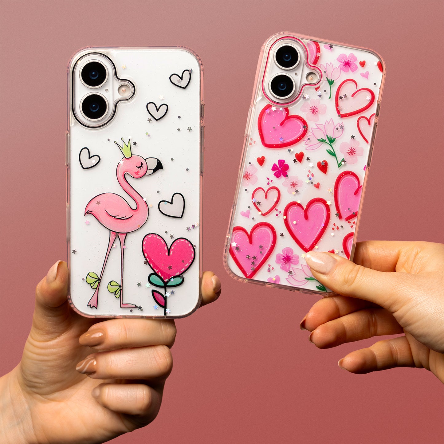 Θήκη για Apple iPhone 17, OEM, Ultra Trendy Love 2, Πολύχρωμη